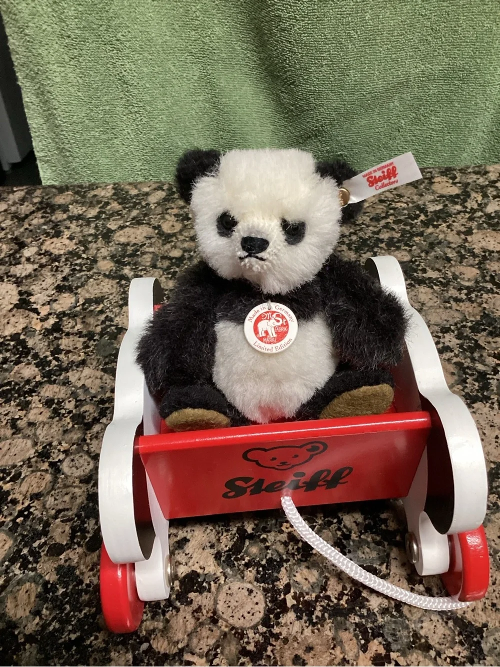 Mochi mini panda with cart # 683510